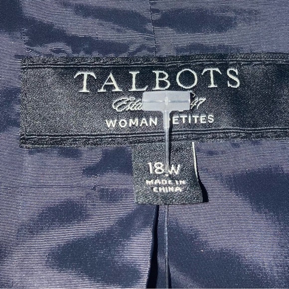 Talbots - Navy & White Jacket - Picture 4 of 4